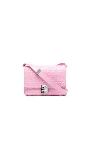 4G Debossed Crossbody Bag - Pink