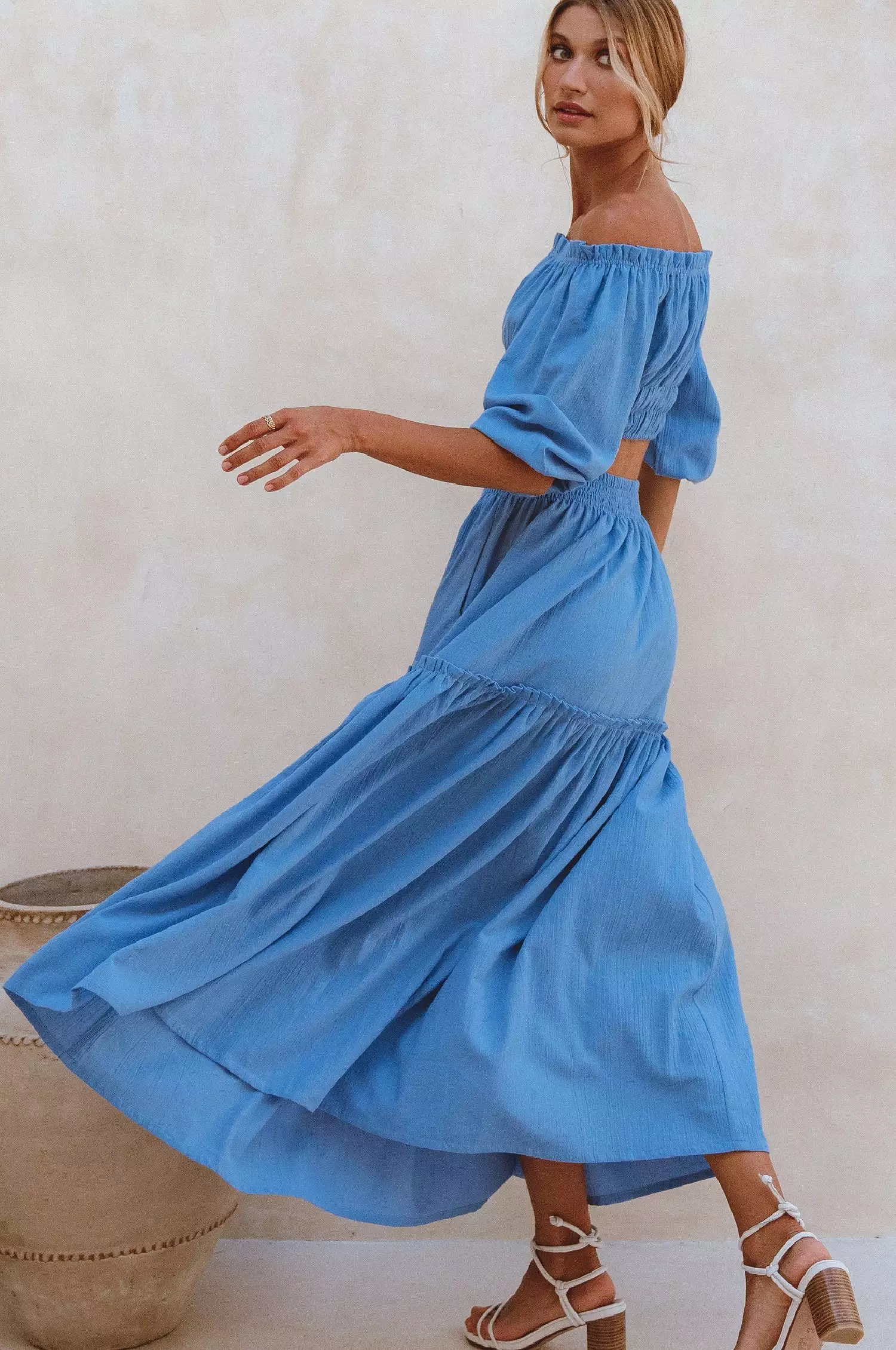 Annabelle Linen Maxi Skirt