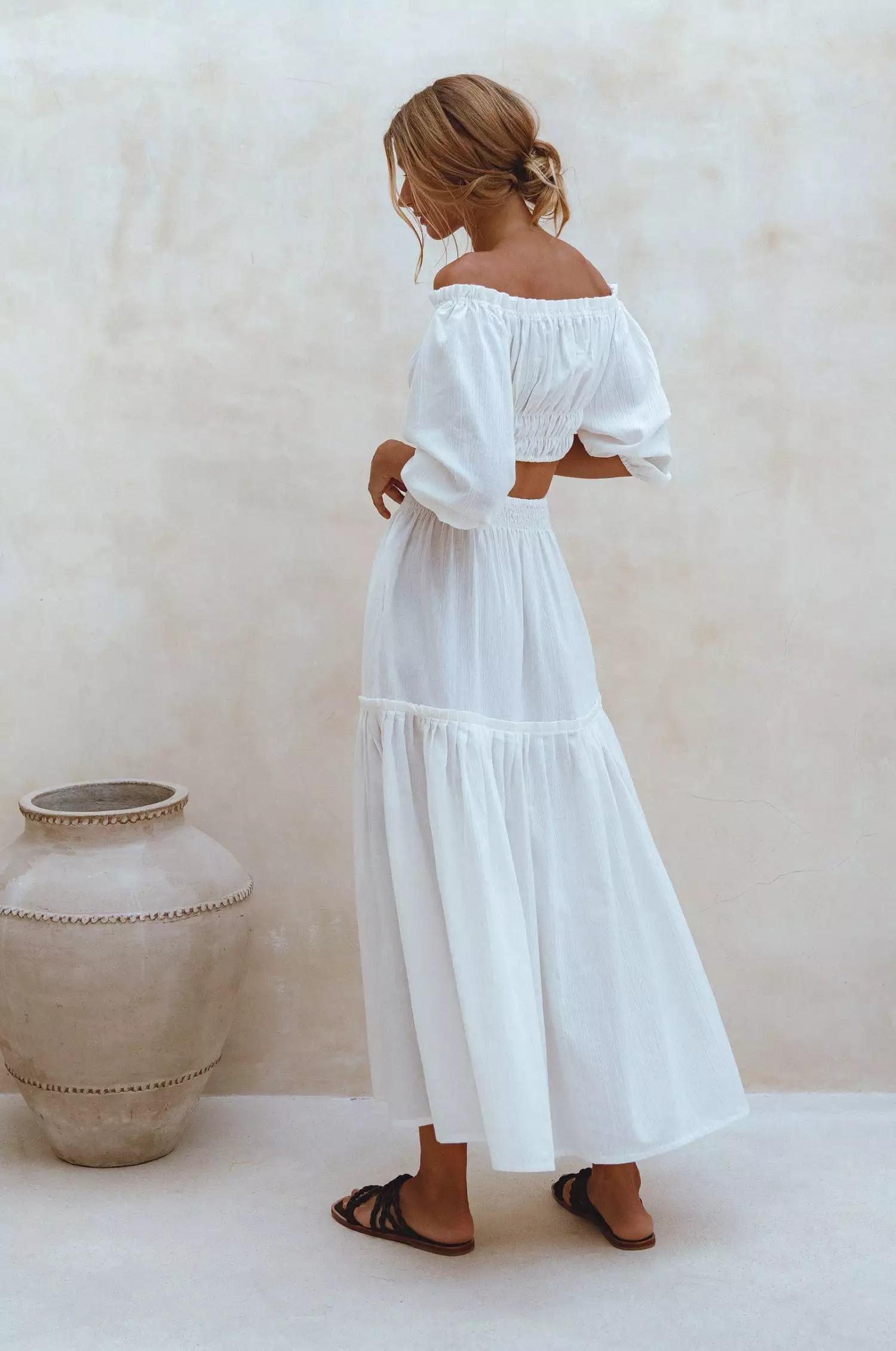 Annabelle Linen Maxi Skirt