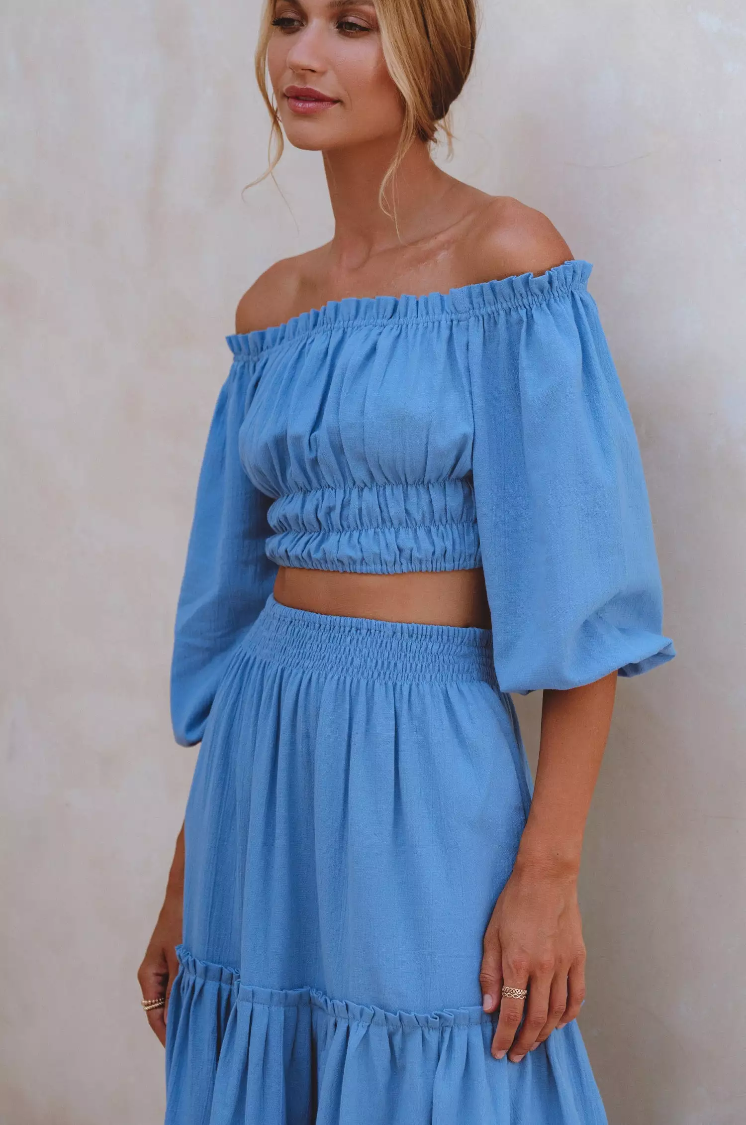 Annabelle Linen Maxi Skirt