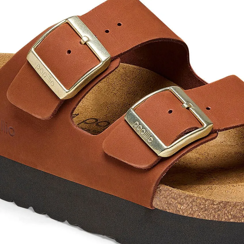 Arizona Elevated Nubuck Leather Platform