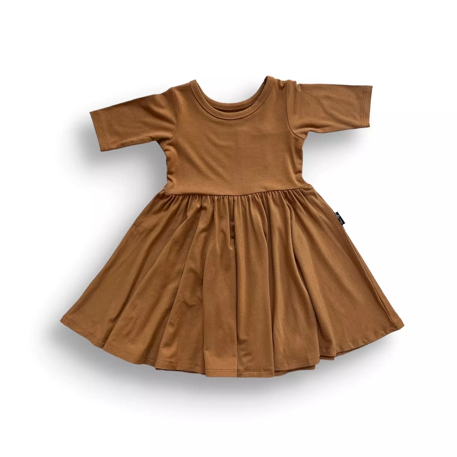 Bamboo Dress Caramel - Mid Sleeve