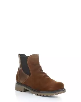 BARB REDWOOD/CAMEL Stretchable Boots