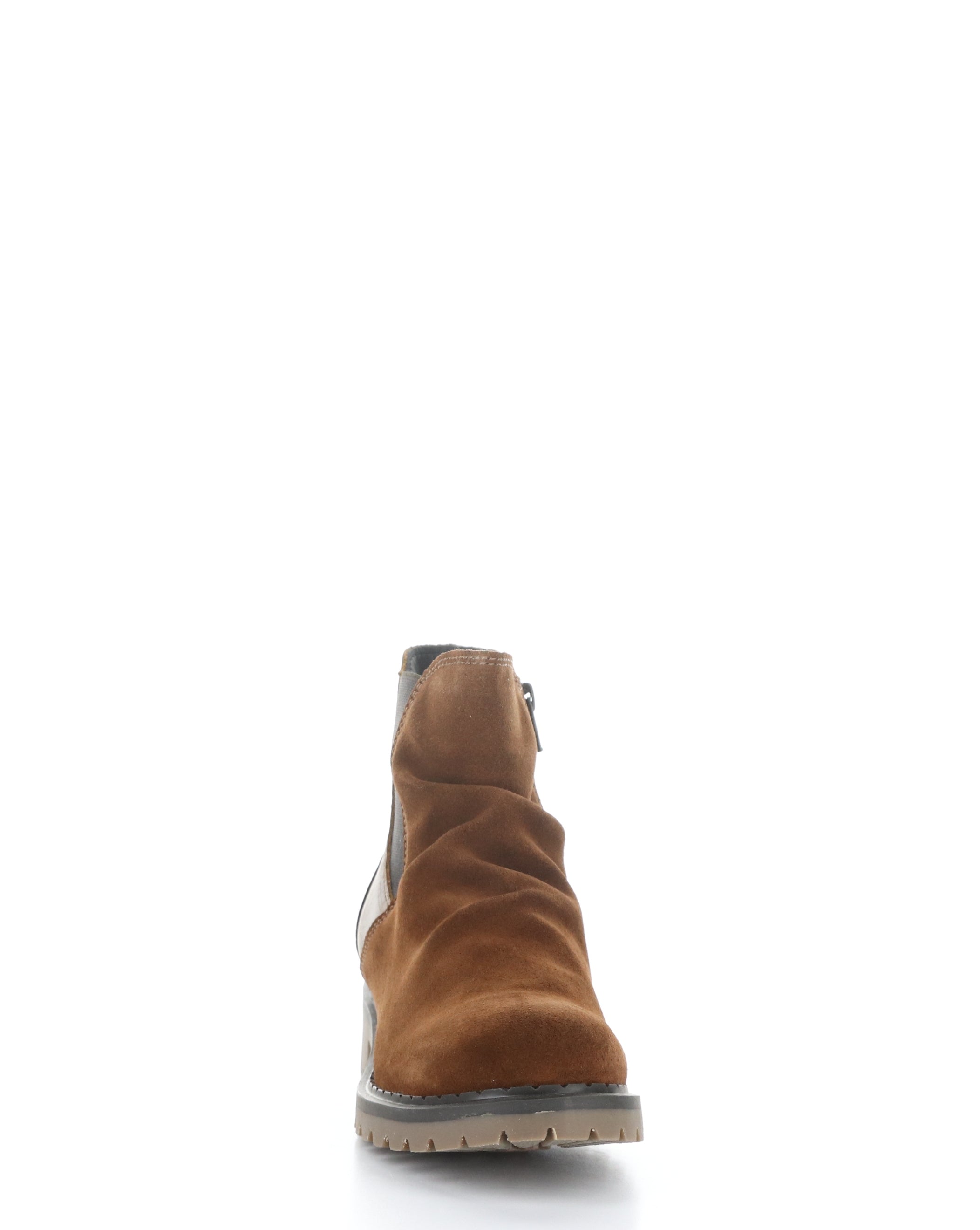 BARB REDWOOD/CAMEL Stretchable Boots