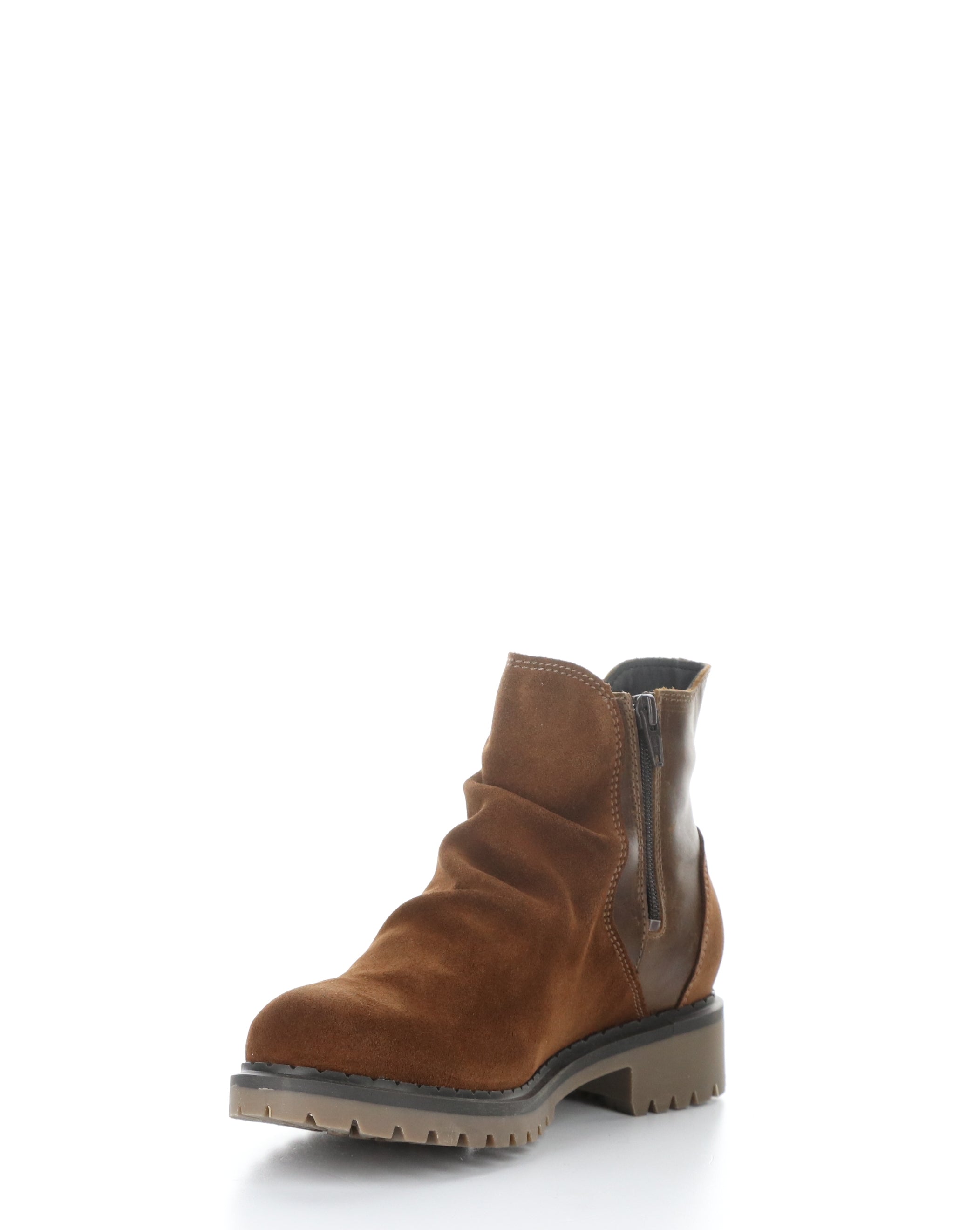 BARB REDWOOD/CAMEL Stretchable Boots