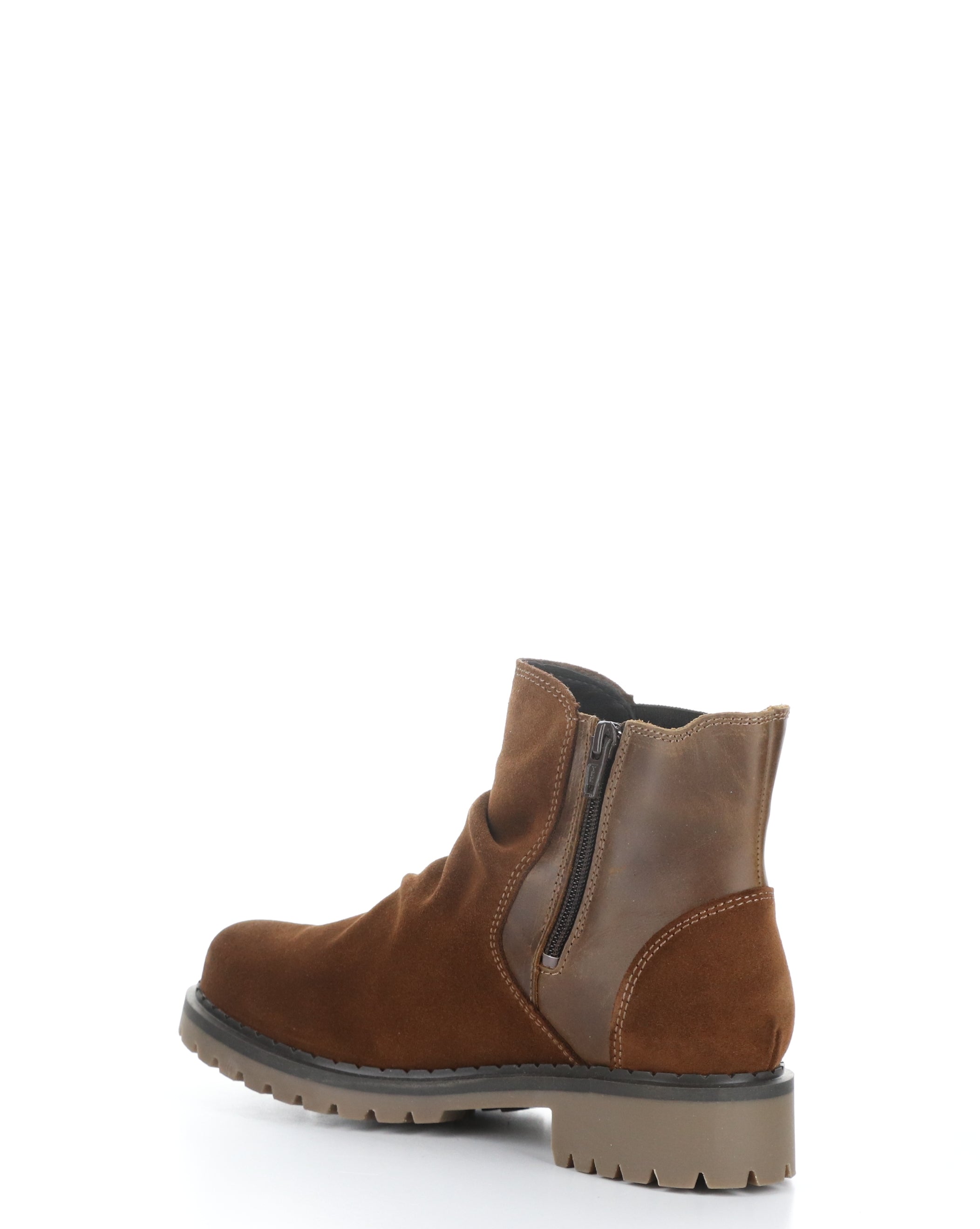 BARB REDWOOD/CAMEL Stretchable Boots