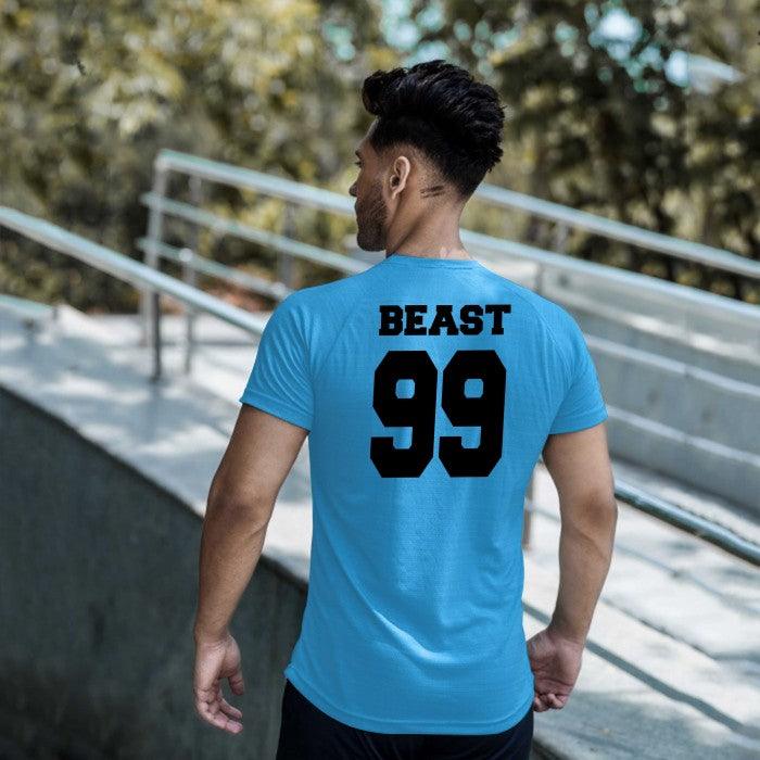 Beast 99 Sky Blue T-Shirt - Discount