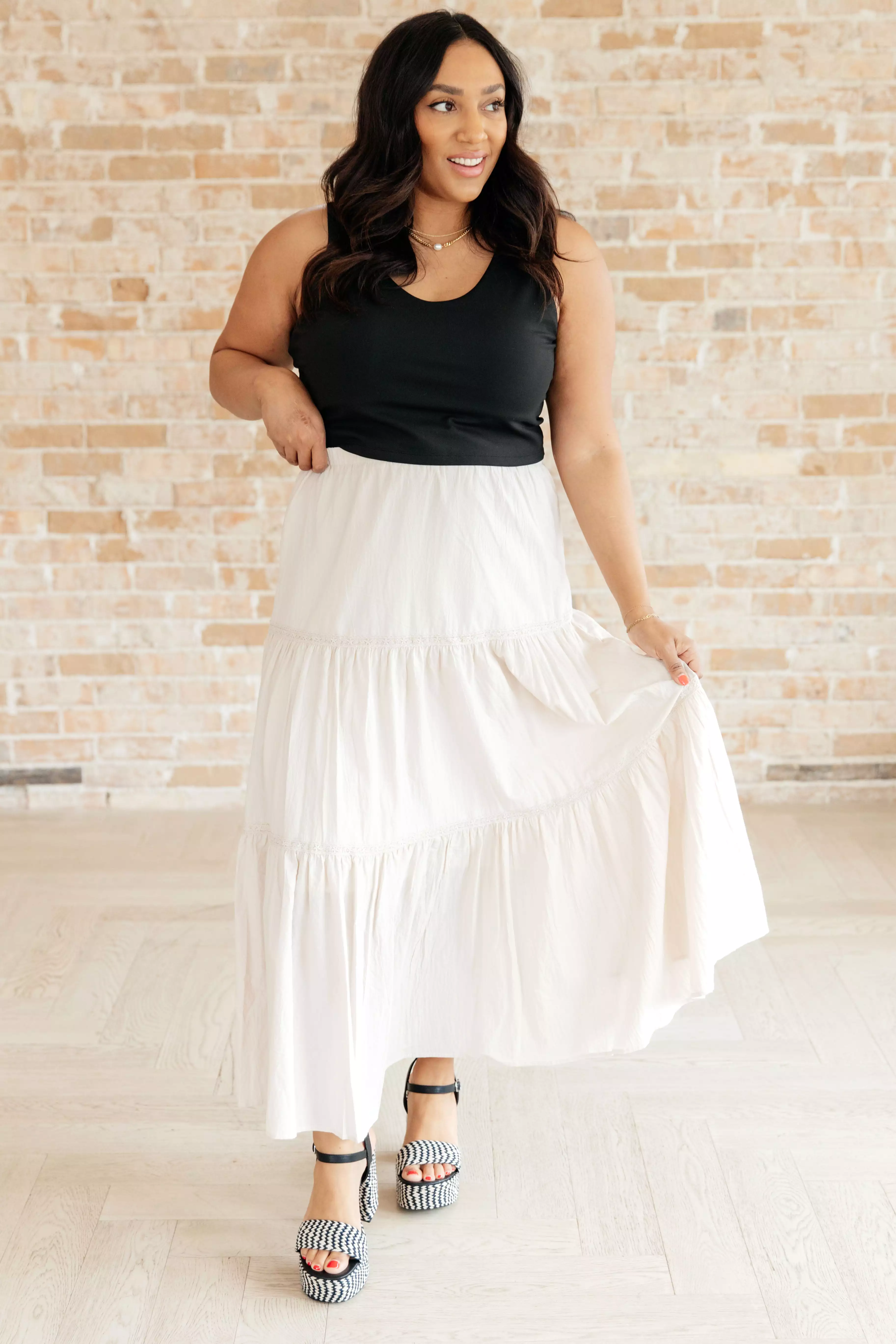 Begin Tiered Maxi Skirt: Shop Now for Stylish and Versatile Maxi Skirts