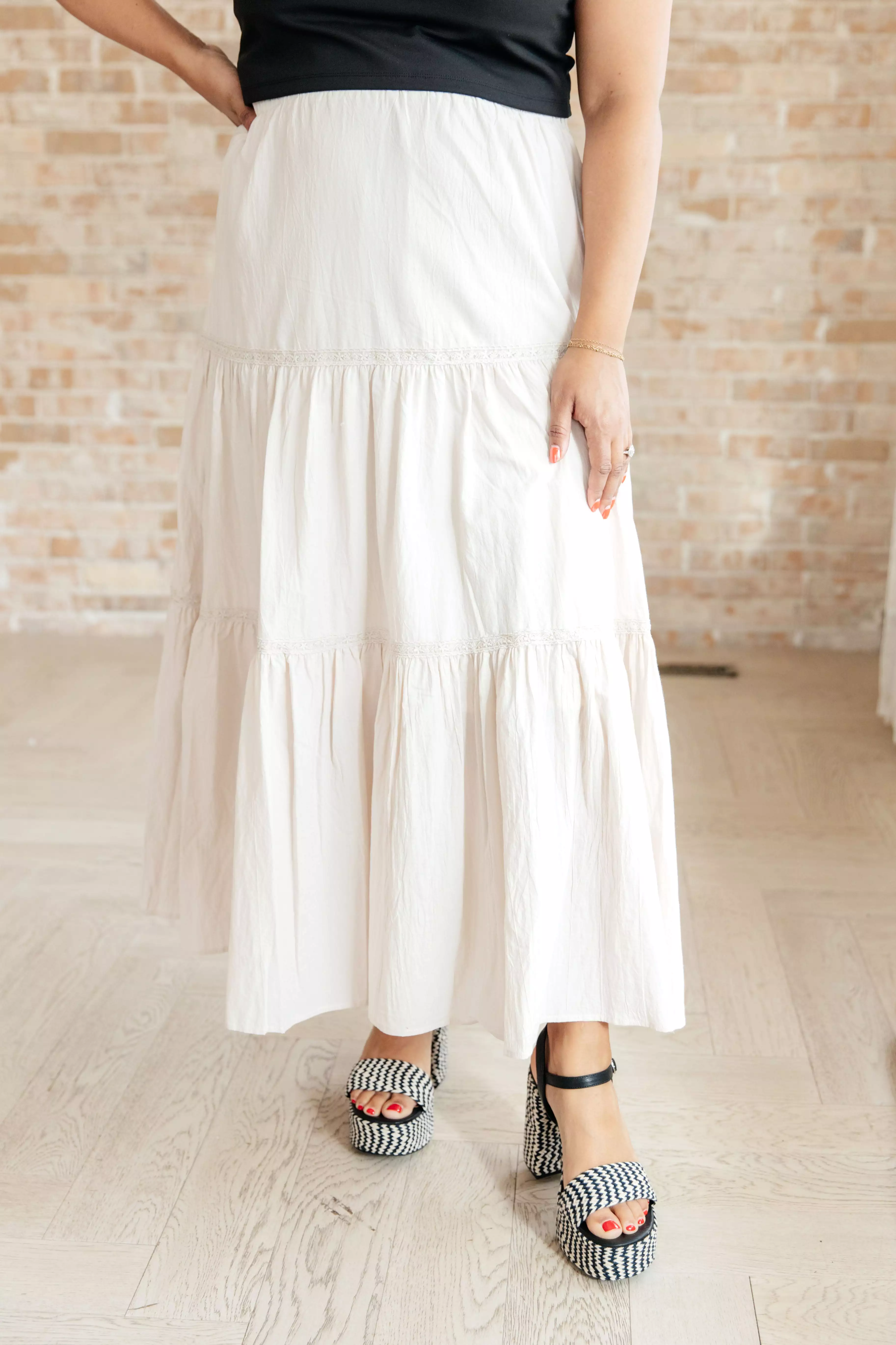 Begin Tiered Maxi Skirt: Shop Now for Stylish and Versatile Maxi Skirts