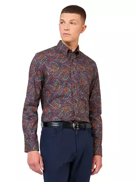 Ben Sherman Men's Paisley Print Shirt