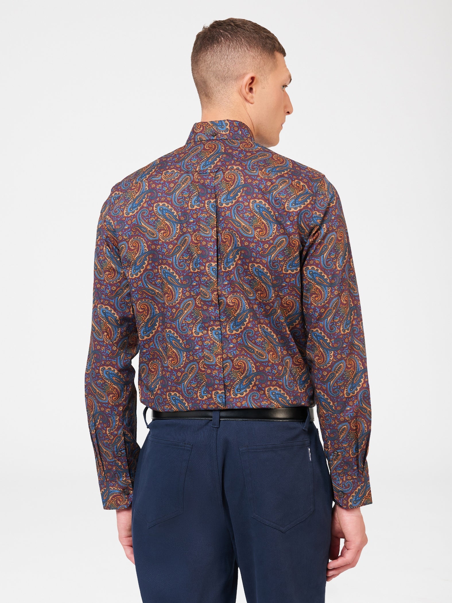 Ben Sherman Men's Paisley Print Shirt