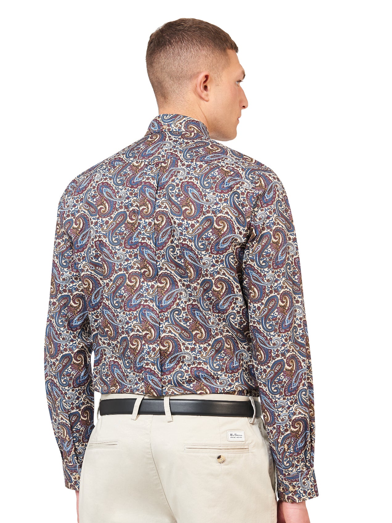 Ben Sherman Men's Paisley Print Shirt