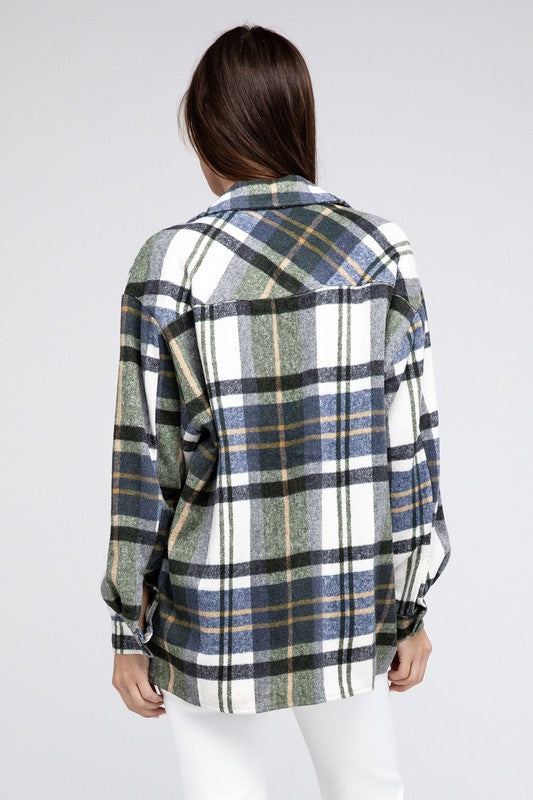 Bibi Textured Shirts - Big Checkered Prints