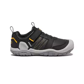 Big Kids' Knotch Peak Sneaker | Black/Yellow - KEEN