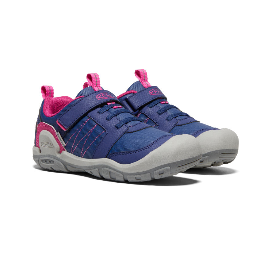 Big Kids' Knotch Peak Sneaker Blue Depths Pink Peacock - Shop Now