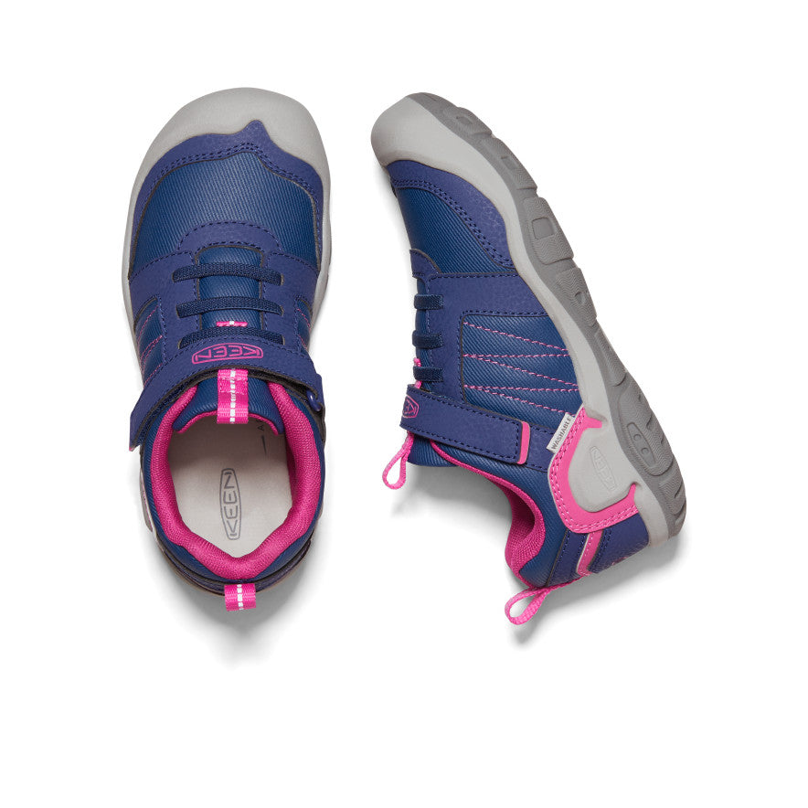 Big Kids' Knotch Peak Sneaker Blue Depths Pink Peacock - Shop Now