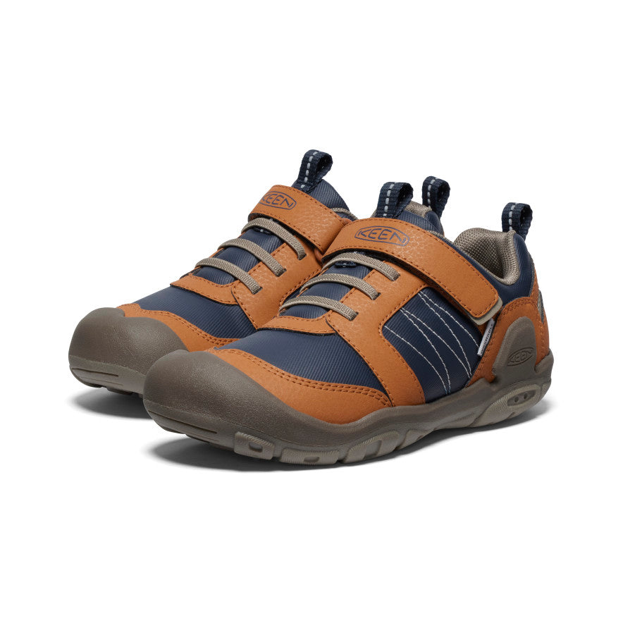 Big Kids' Knotch Peak Sneaker - KEEN Maple/Sky Captain