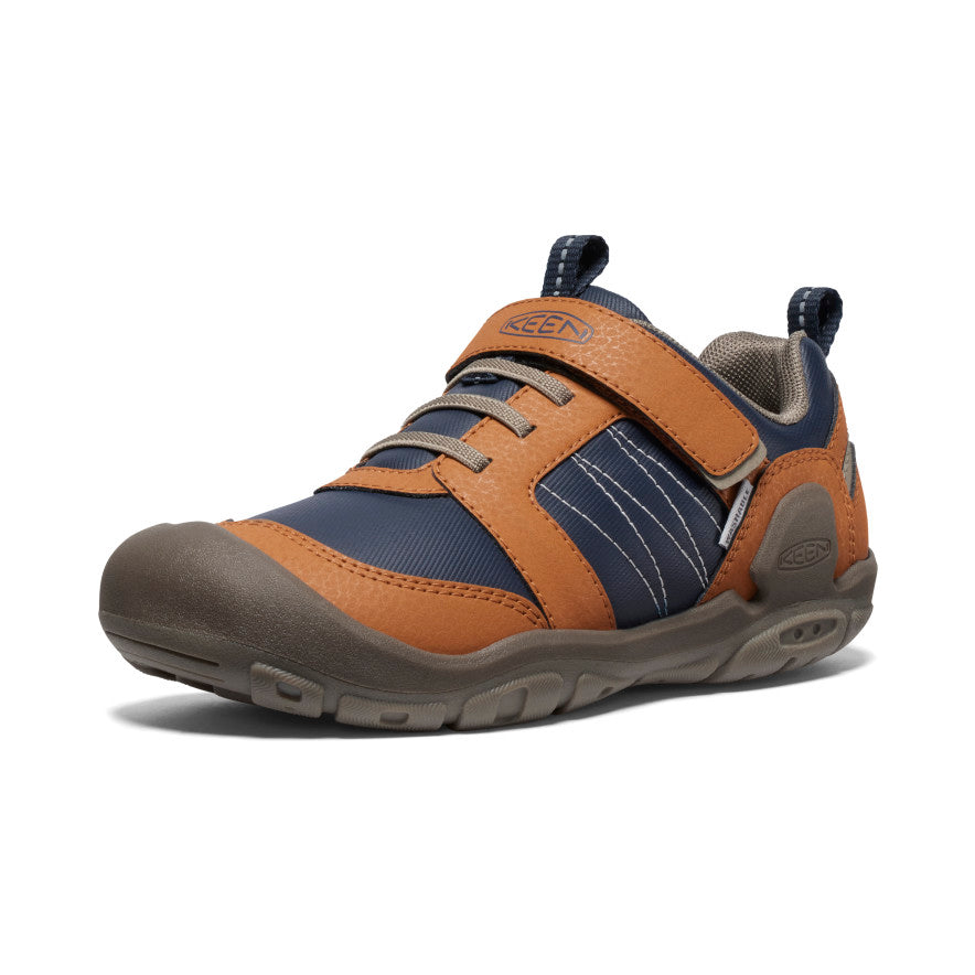 Big Kids' Knotch Peak Sneaker - KEEN Maple/Sky Captain