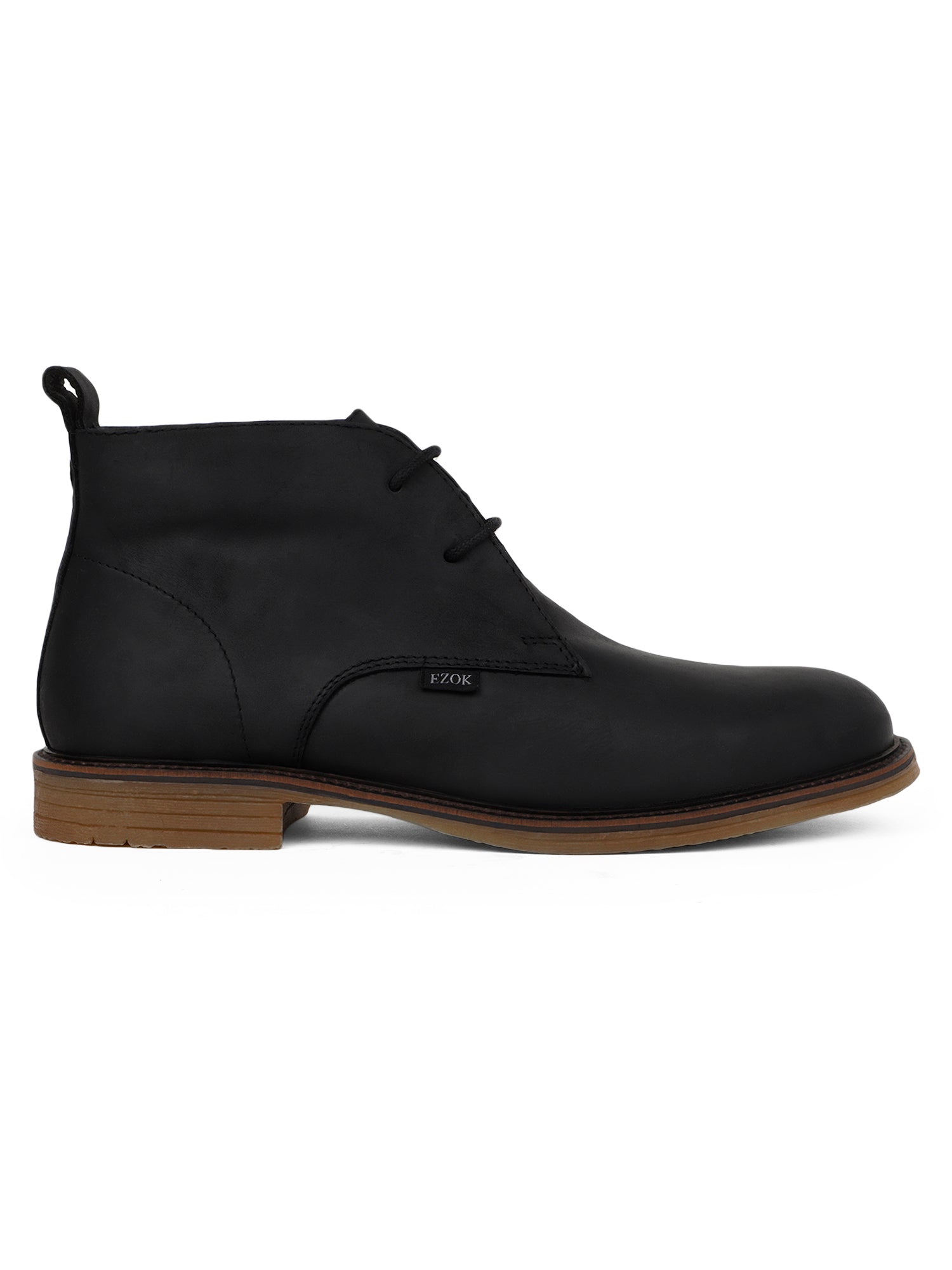 Black Casual Boots Shoes