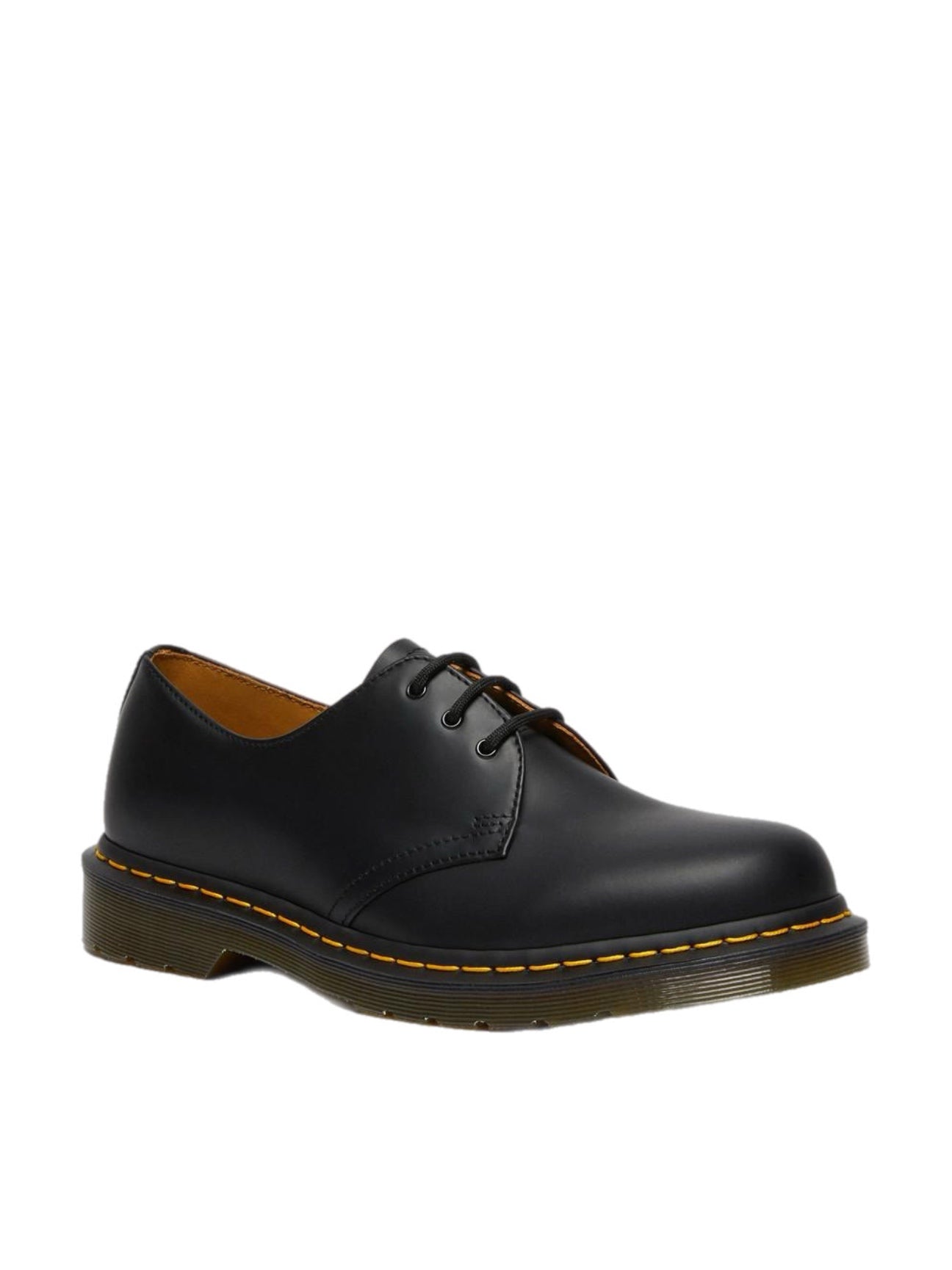 Black Dr. Martens 1461 Smooth Leather Shoes