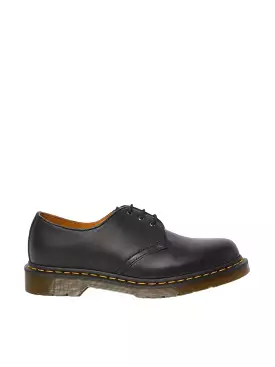 Black Leather Dr. Martens 1461 Shoes