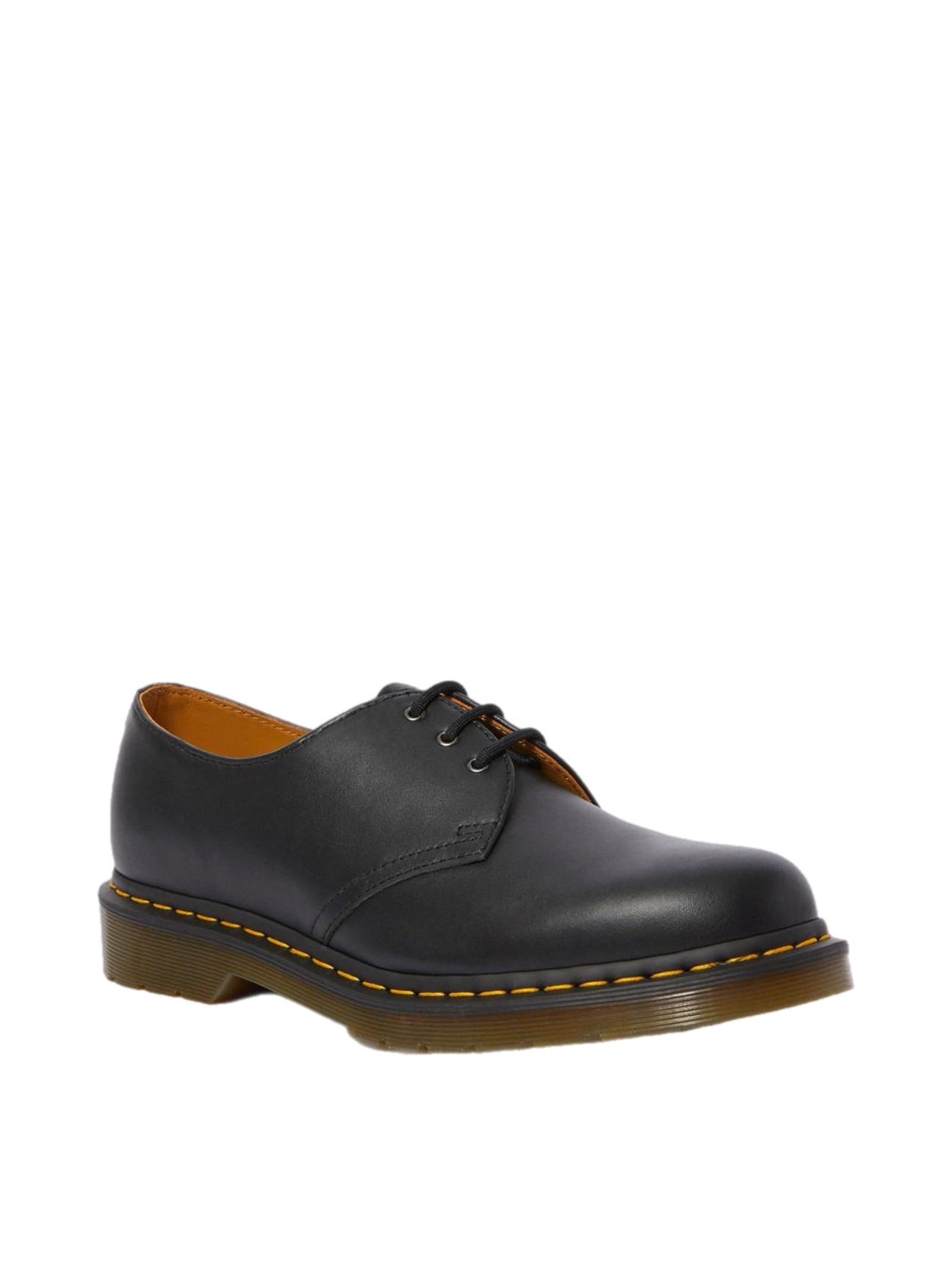 Black Leather Dr. Martens 1461 Shoes