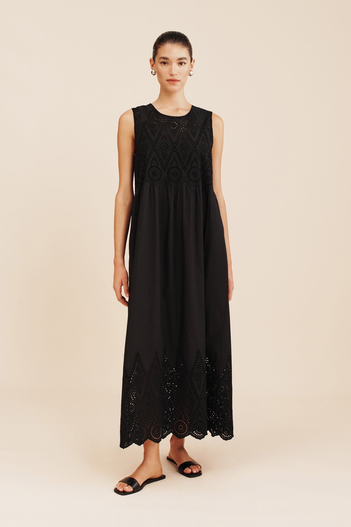 Black Louisa Shift Dress