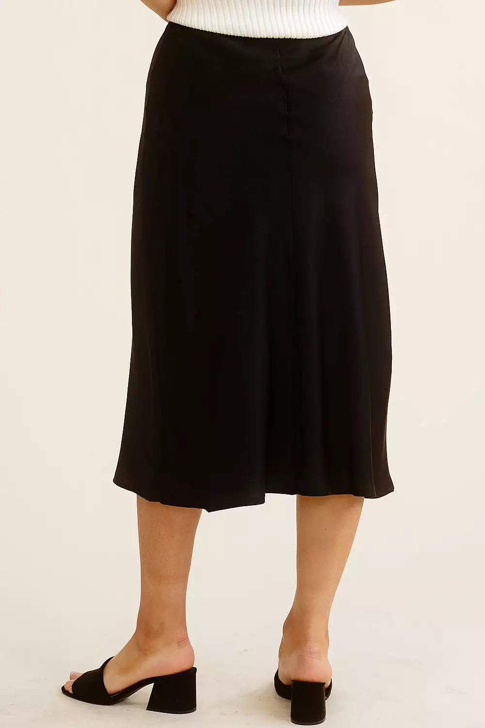 Black Midi Skirt