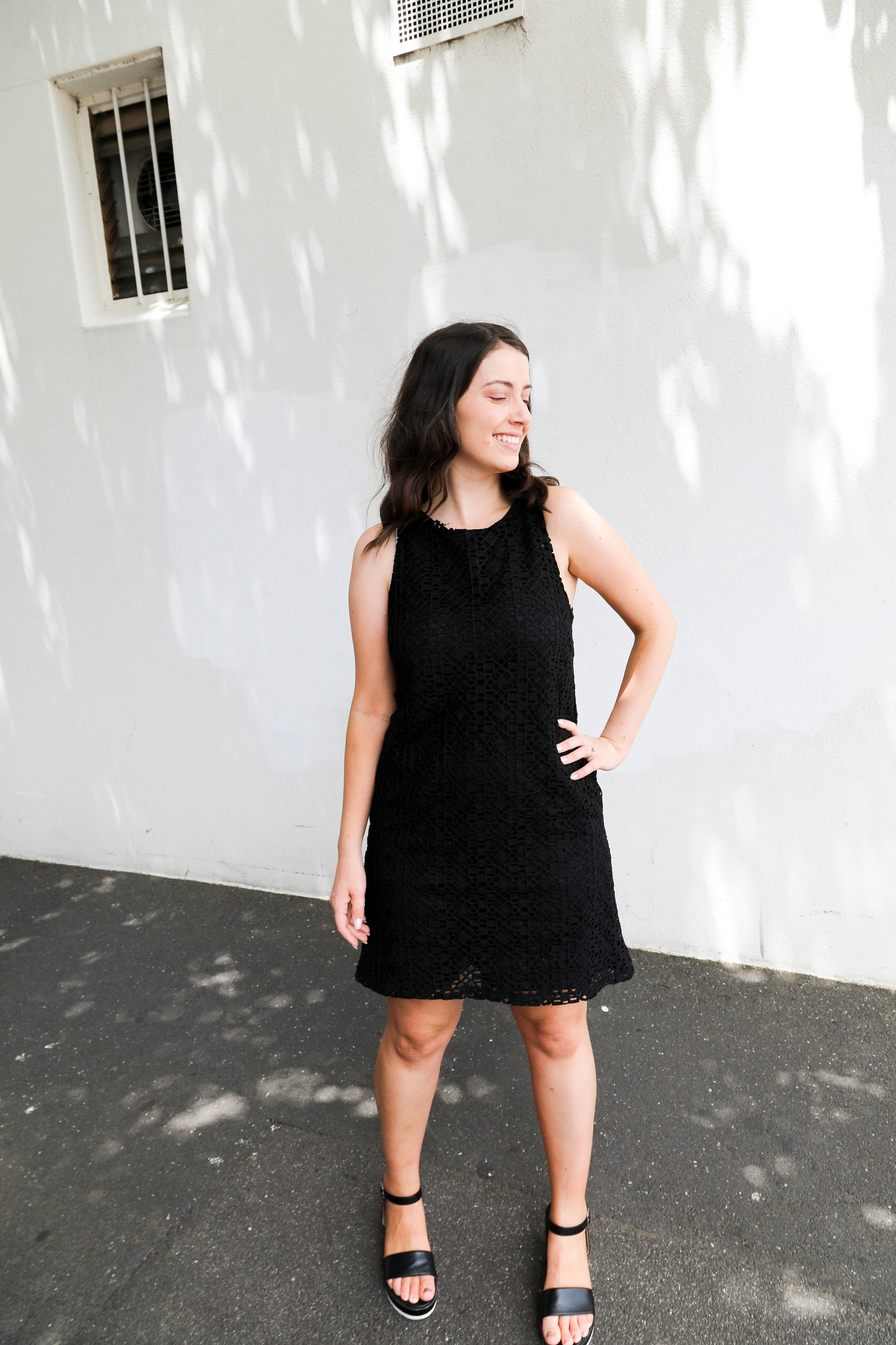 Black Shift Dress