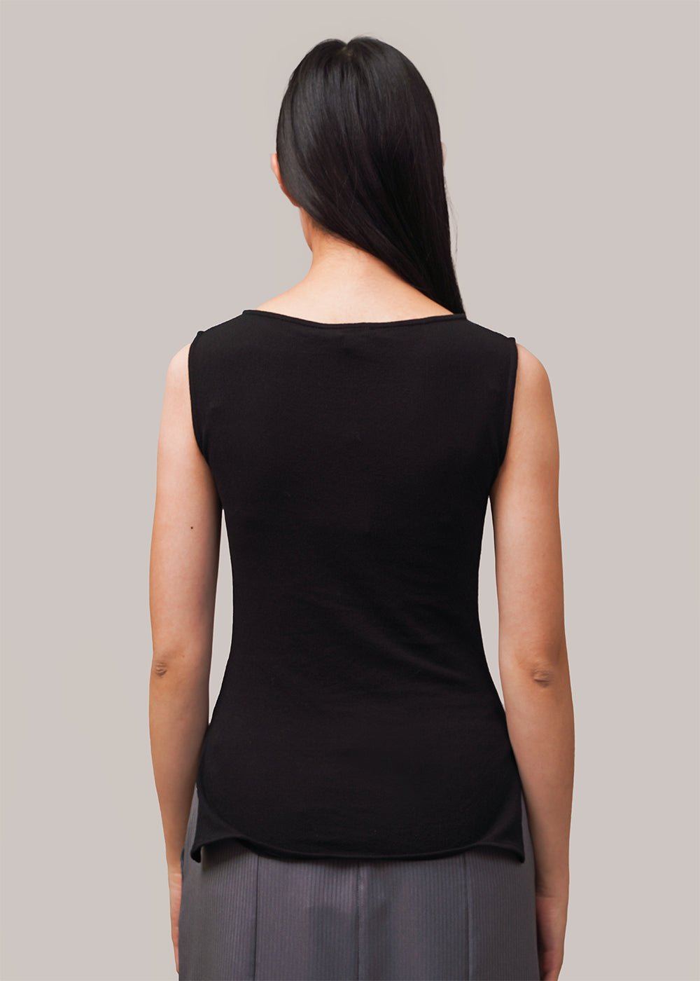 Black Tank Top for Online Meetings