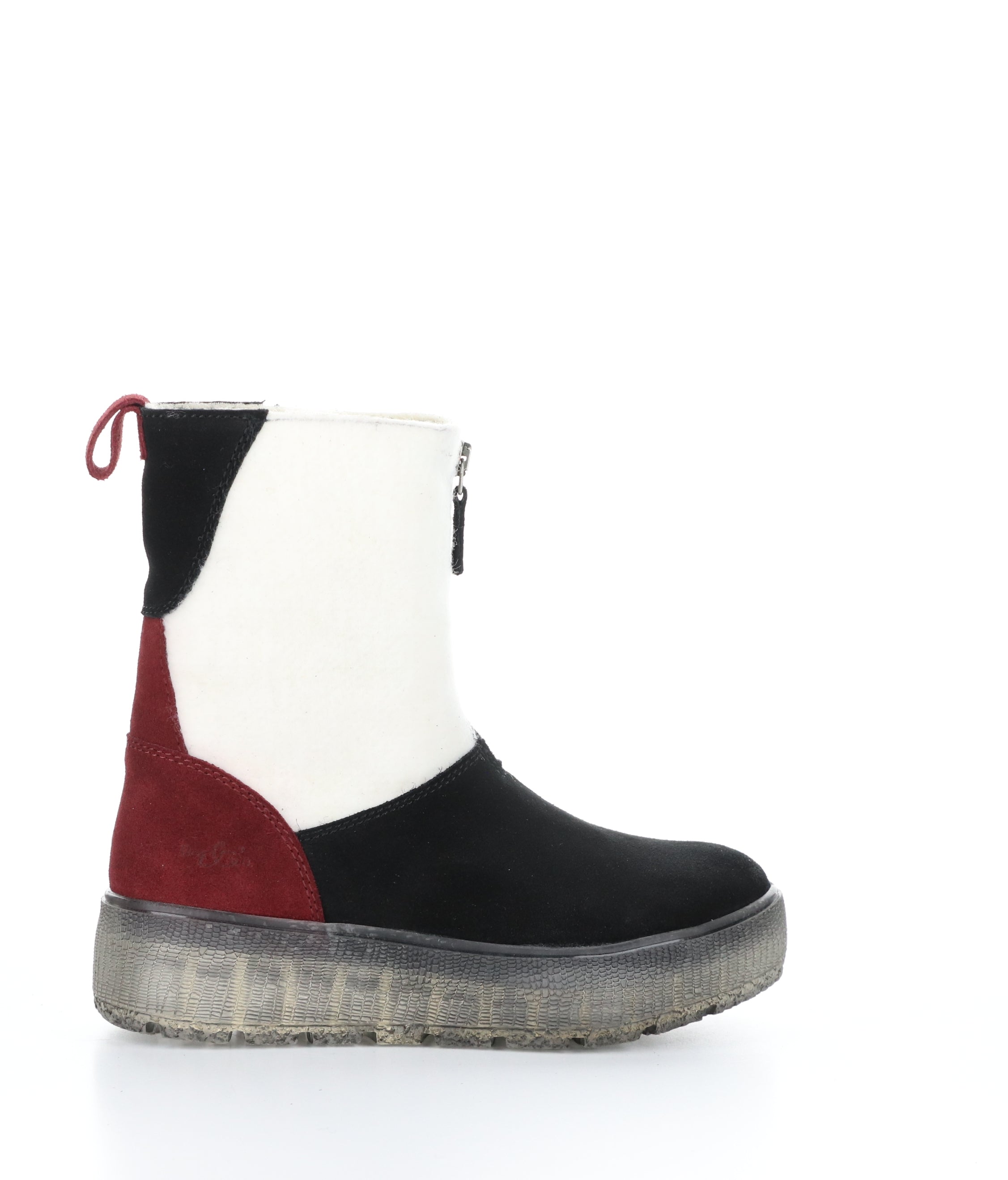 Black/Marble/Sangria Round Toe Boots | Shop IGNITE Footwear