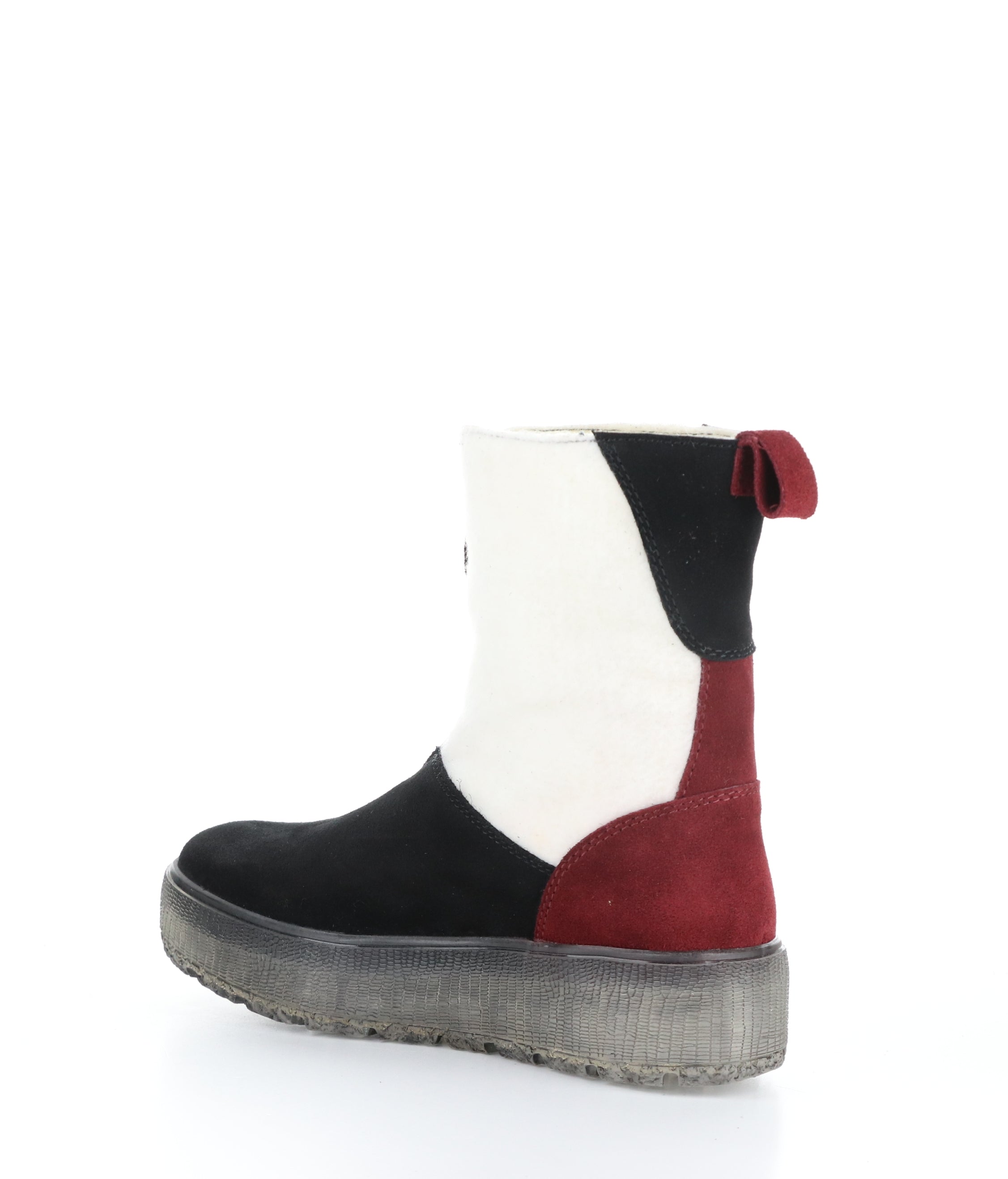 Black/Marble/Sangria Round Toe Boots | Shop IGNITE Footwear