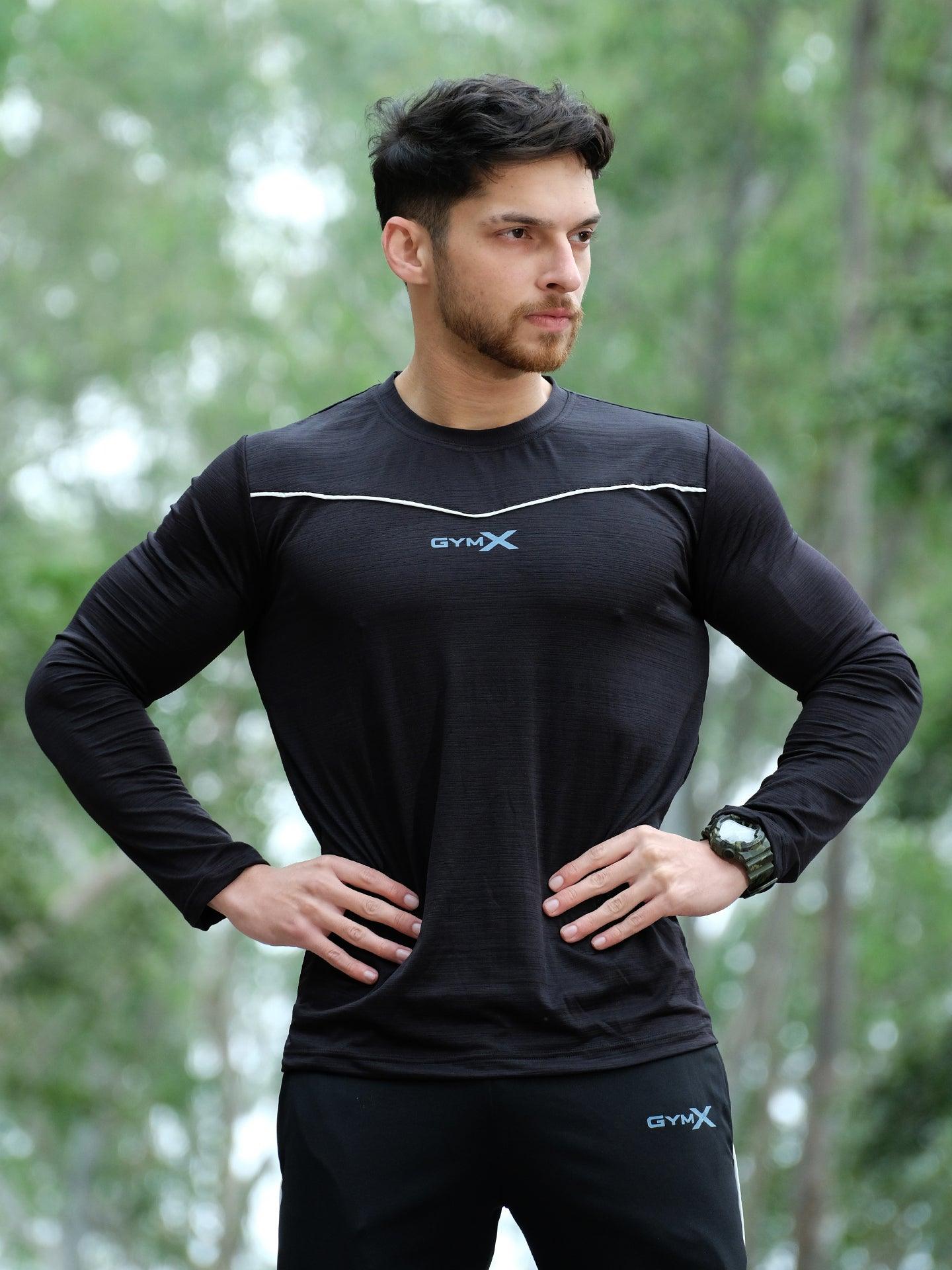 Blade Full Sleeve T-Shirt: Night Black