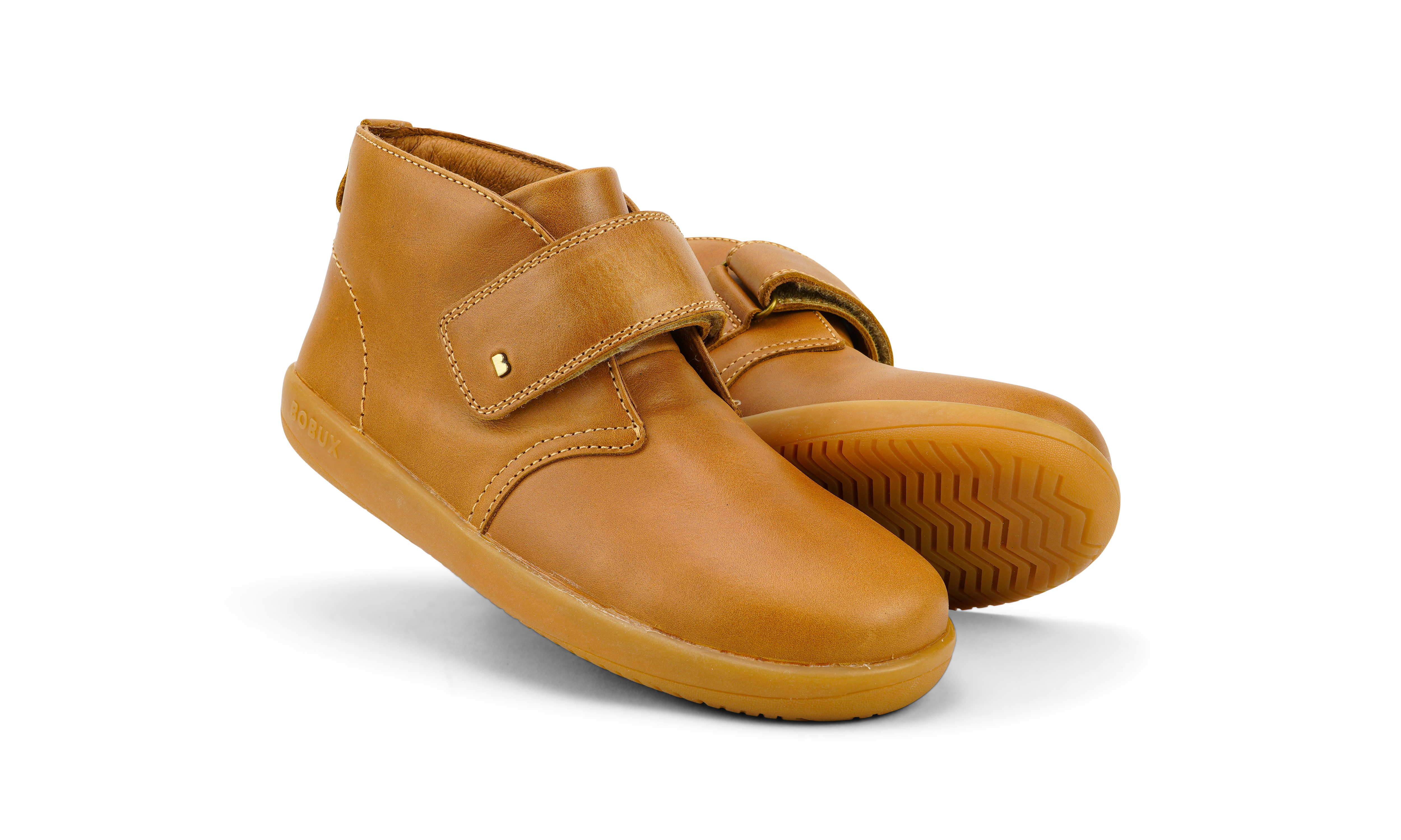 Bobux Caramel Step Up Shoes.