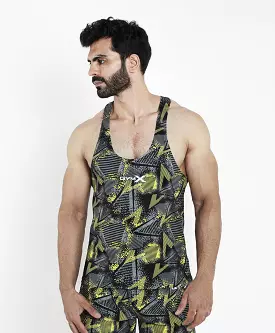 Bolt Yellow Camo Stringer (4 way stretch) - Discounted