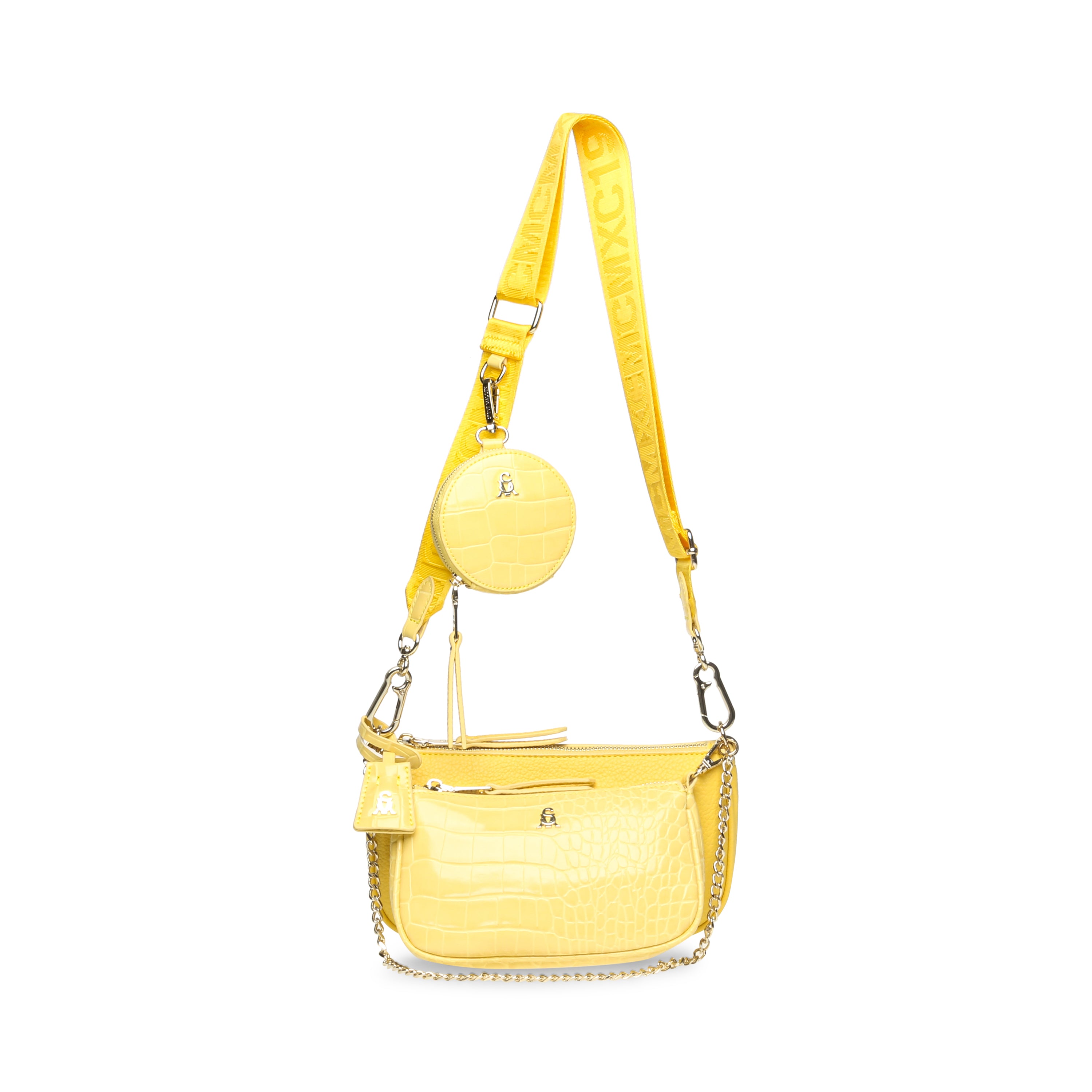 Burgent Lemon Crossbody Bag