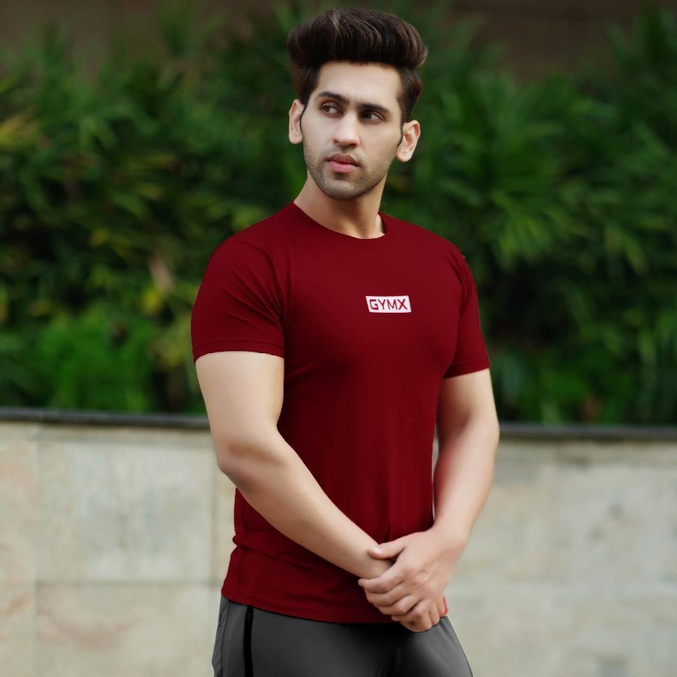 Burgundy GymX Tee- Discount