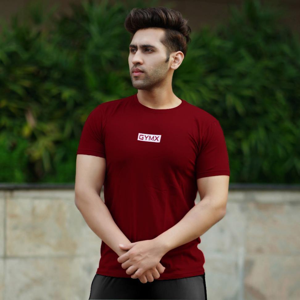 Burgundy GymX Tee- Discount