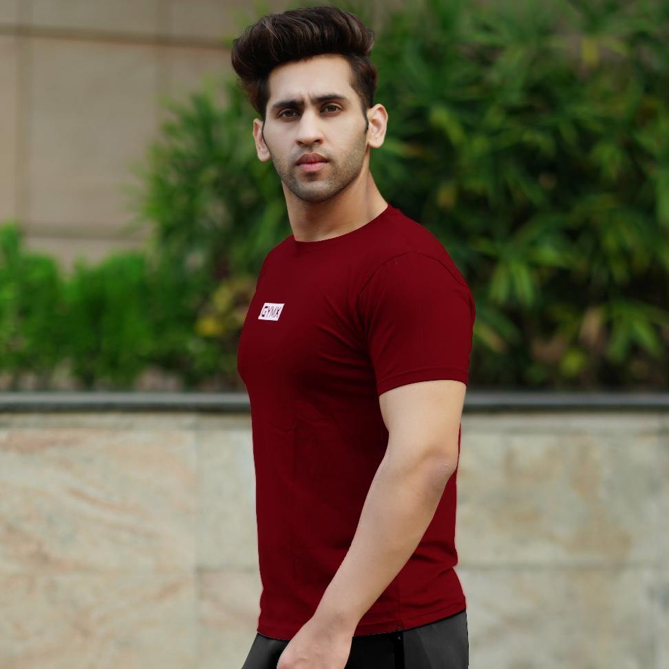 Burgundy GymX Tee- Discount