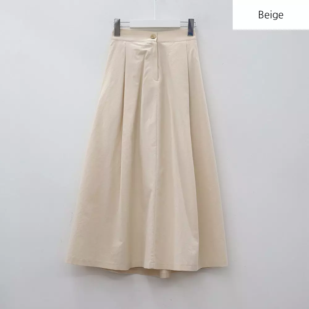 Button Back Maxi Skirt BA22