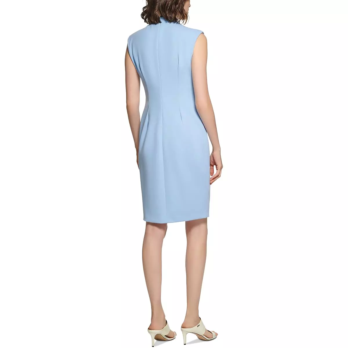 Calvin Klein Tie Neck Shift Dress