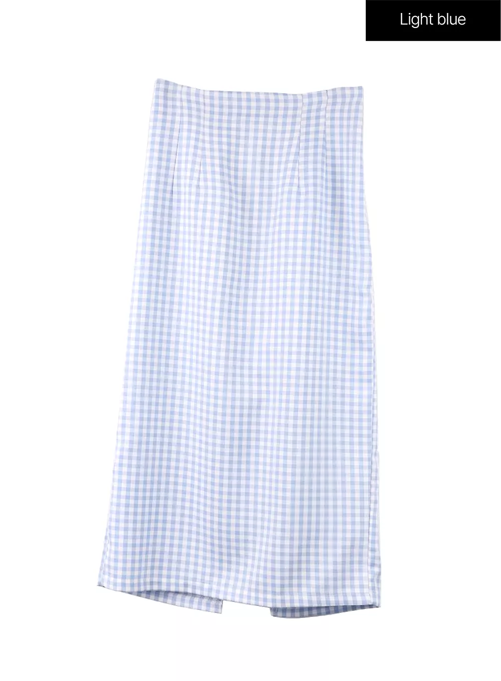 Checkered Maxi Skirt With Mid Waist OF416.