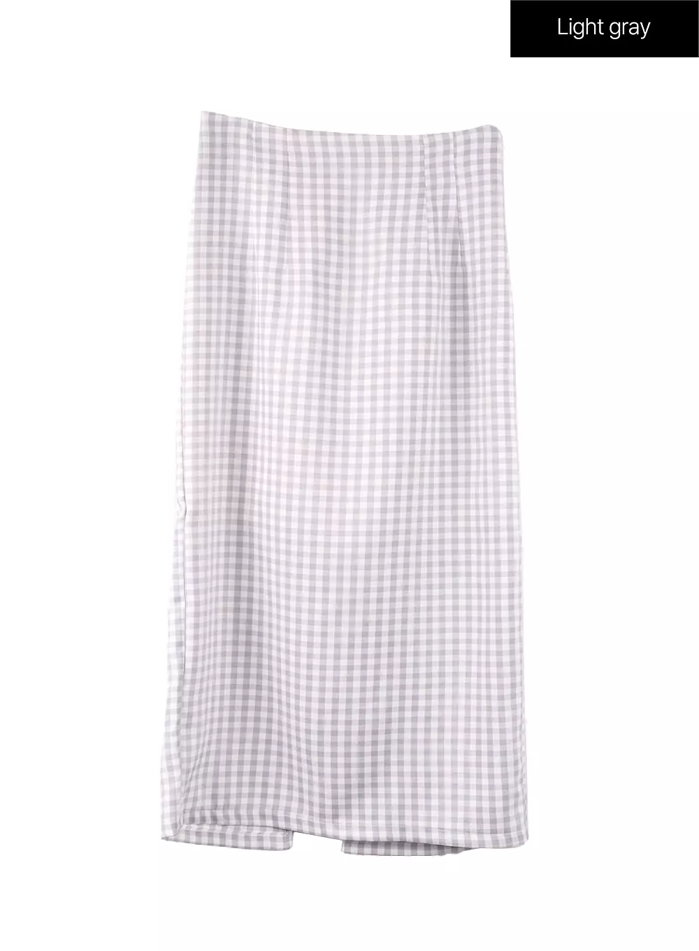 Checkered Maxi Skirt With Mid Waist OF416.