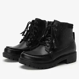 Chevon Embloom Black Boot - Buy Online Now