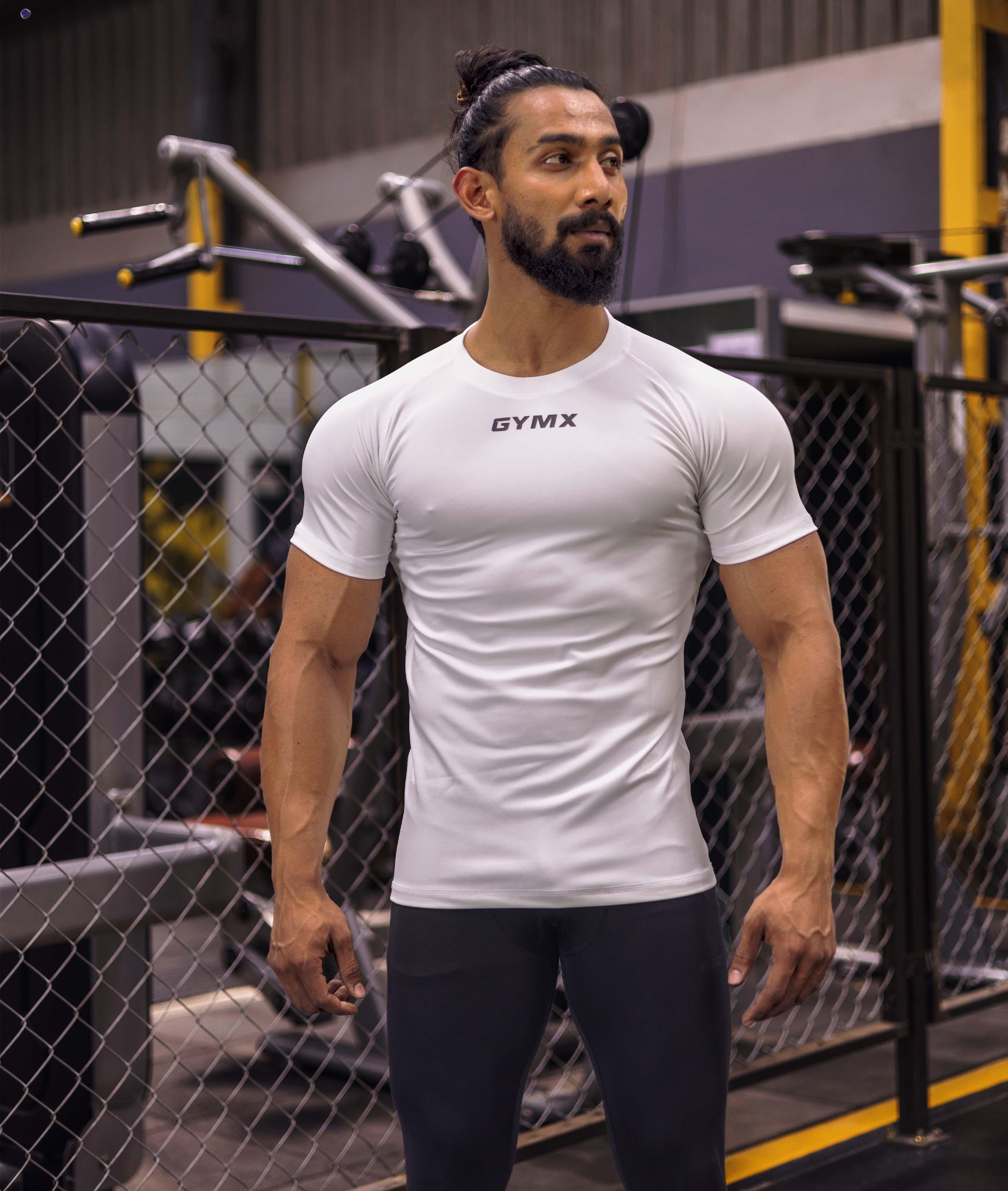 Compression T-Shirt: Frost White