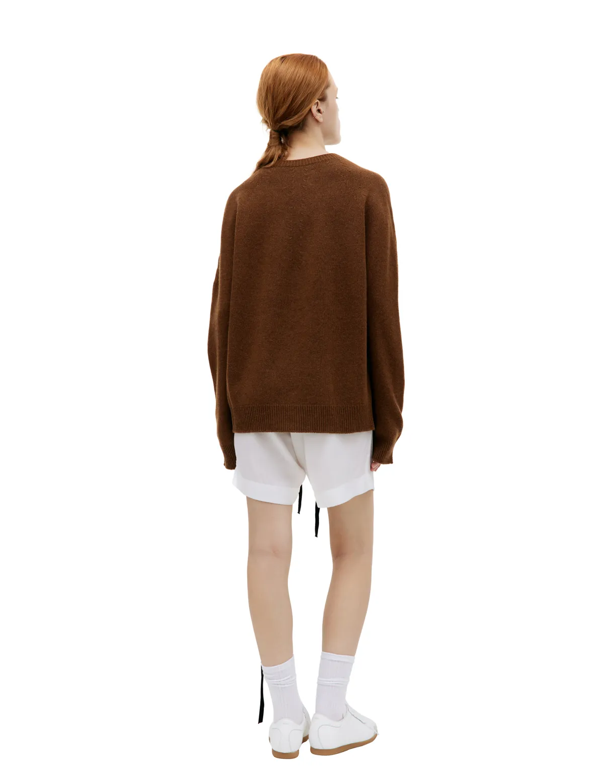 Brown Crewneck Jumper