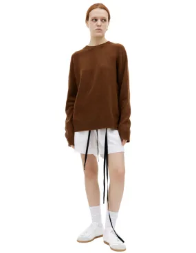 Brown Crewneck Jumper