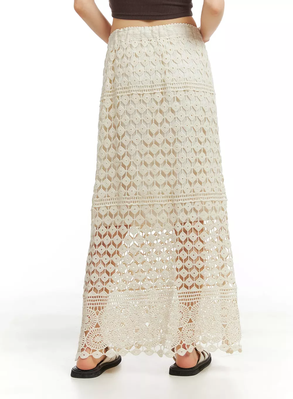 Crochet Maxi Skirt California 412