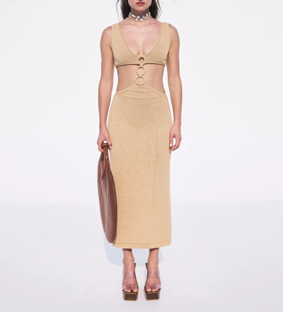 Cult Gaia Mert Knit Dress: Available in Multiple Colors at a Great Price.