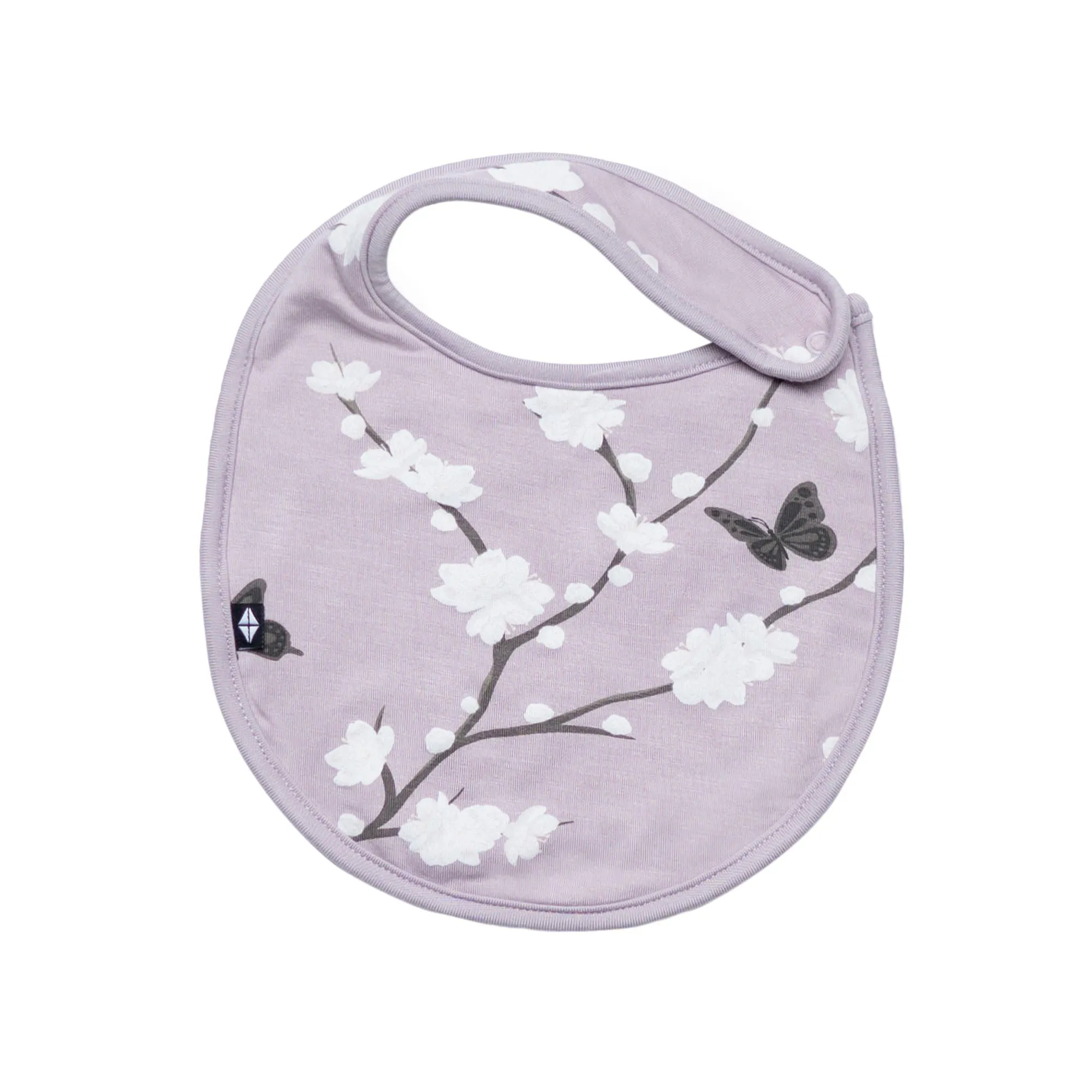 Cushy Bib - Cherry Blossom Print